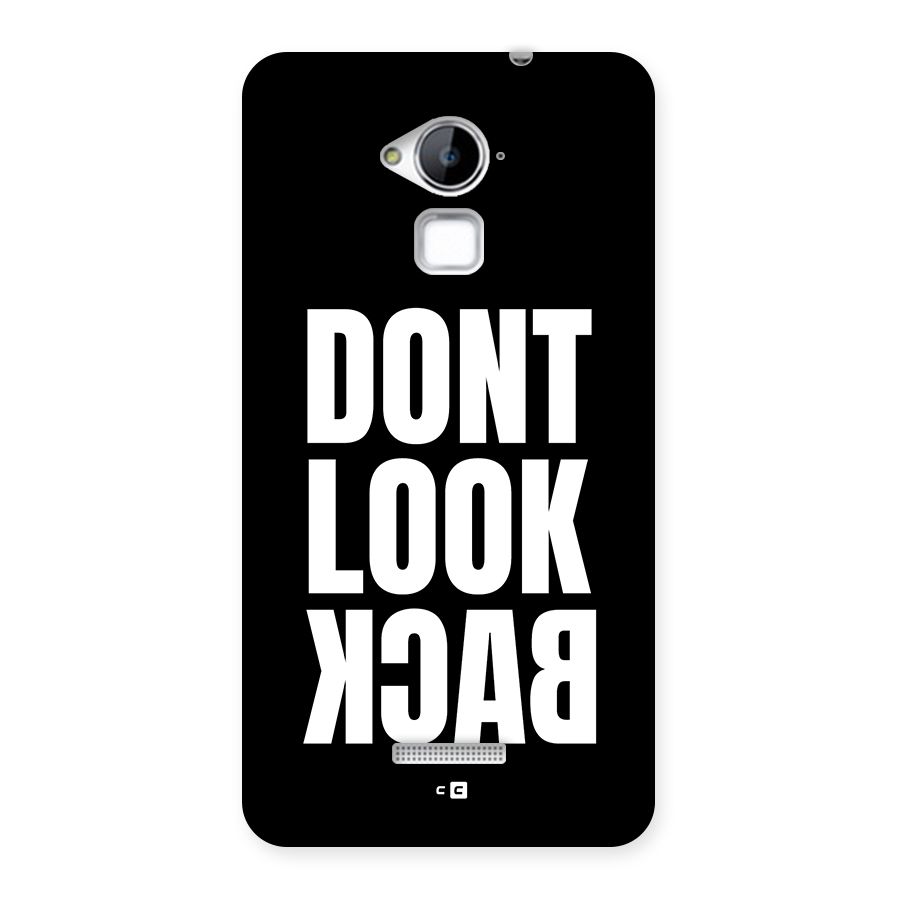 Dont Look Back Back Case for Coolpad Note 3