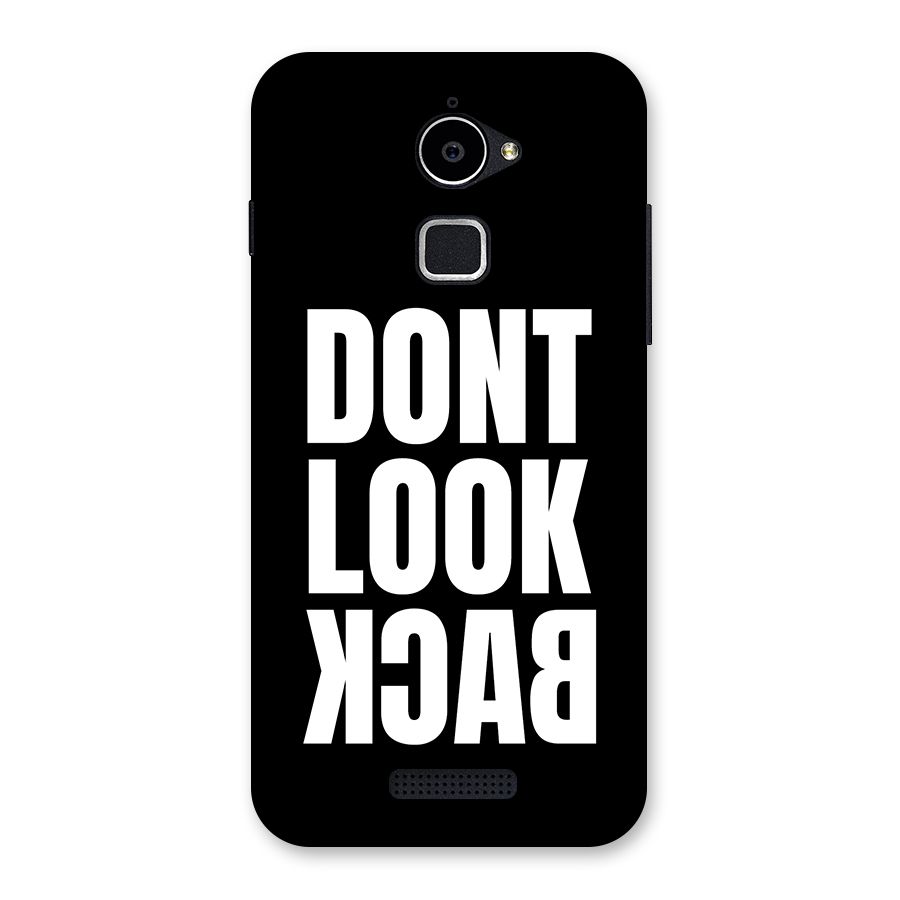 Dont Look Back Back Case for Coolpad Note 3 Lite