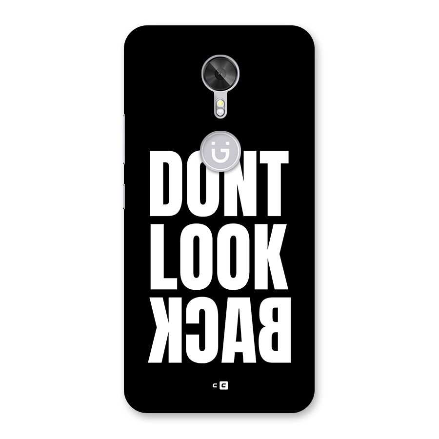 Dont Look Back Back Case for Gionee A1