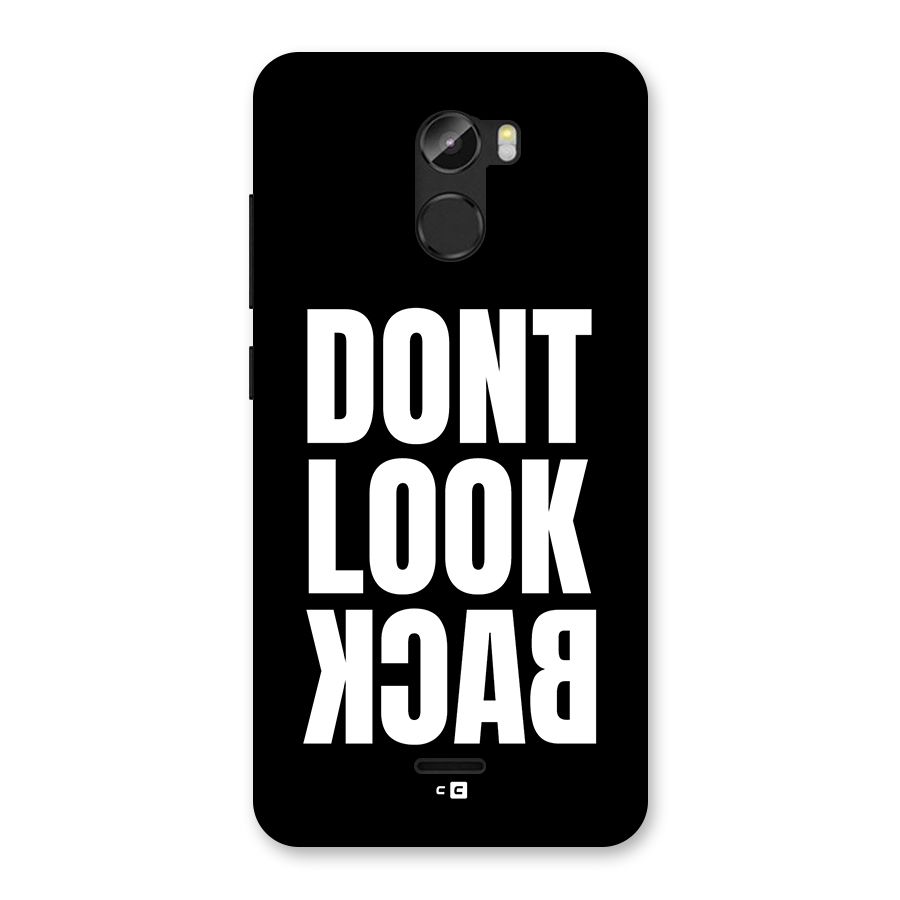 Dont Look Back Back Case for Gionee X1