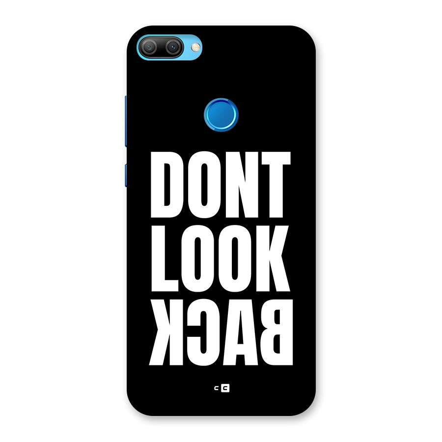 Dont Look Back Back Case for Honor 9N