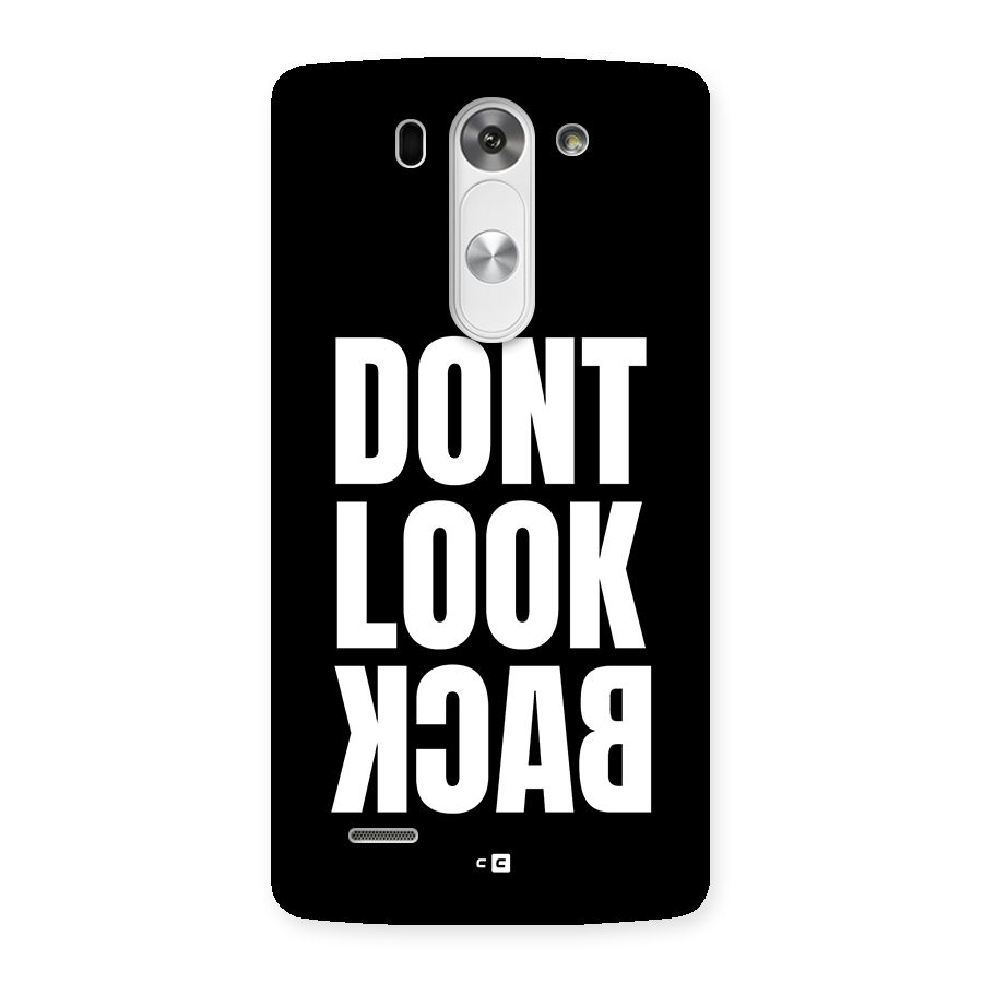 Dont Look Back Back Case for LG G3 Mini