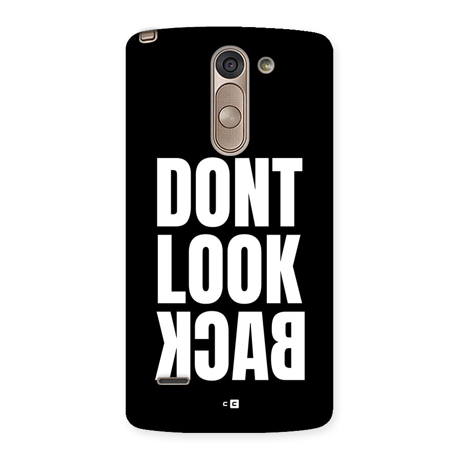 Dont Look Back Back Case for LG G3 Stylus