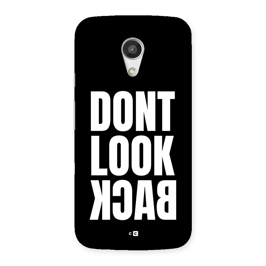 Dont Look Back Back Case for Moto G 2nd Gen