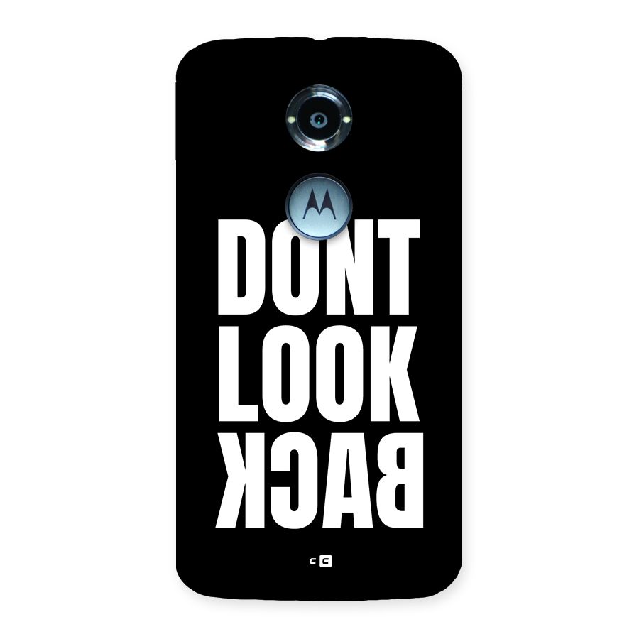 Dont Look Back Back Case for Moto X2