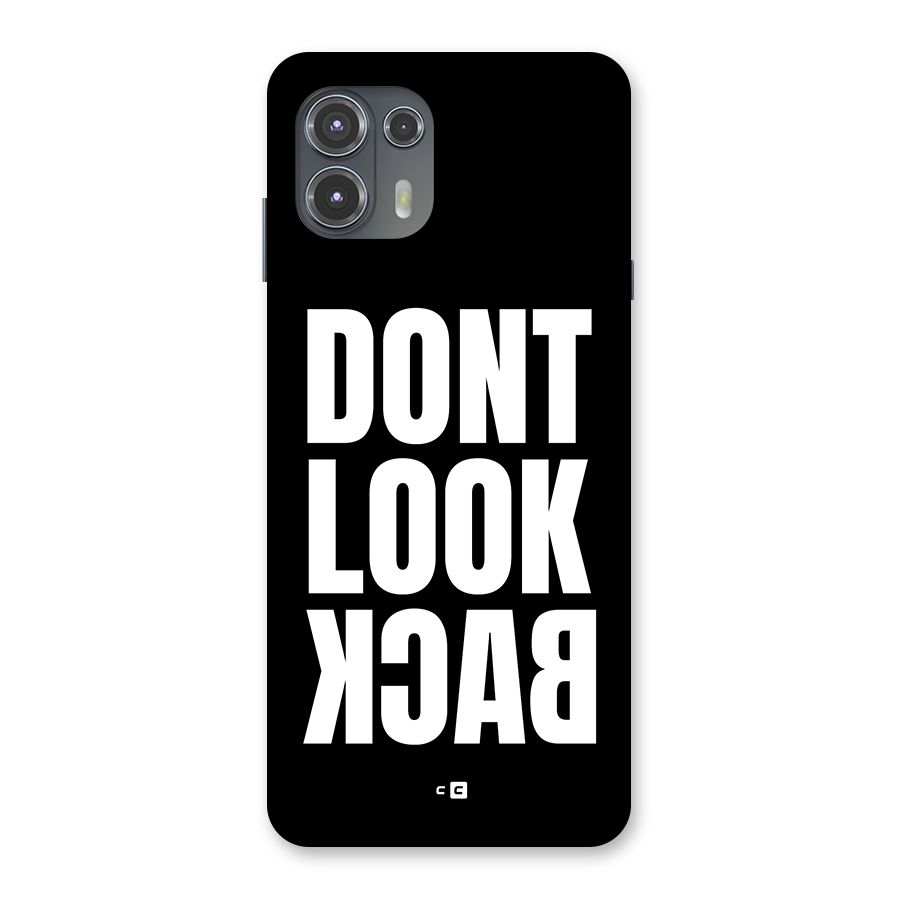 Dont Look Back Back Case for Motorola Edge 20 Fusion
