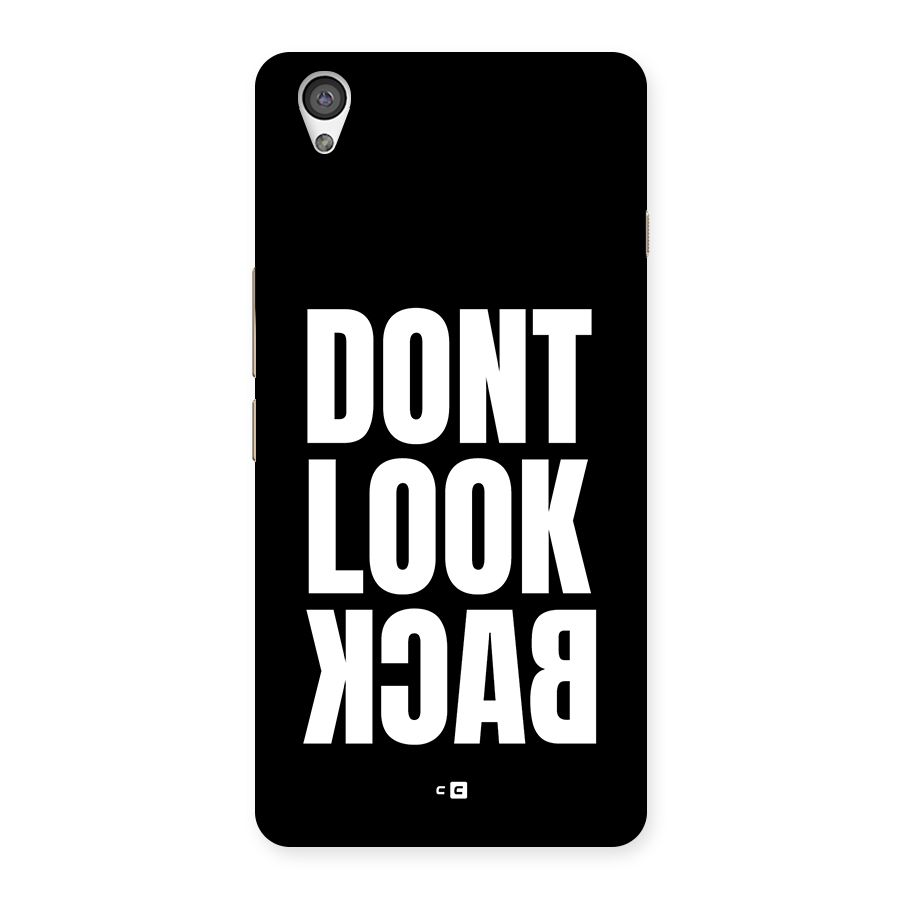 Dont Look Back Back Case for OnePlus X
