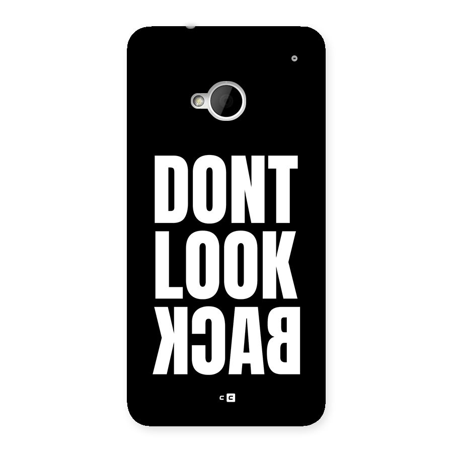 Dont Look Back Back Case for One M7 (Single Sim)