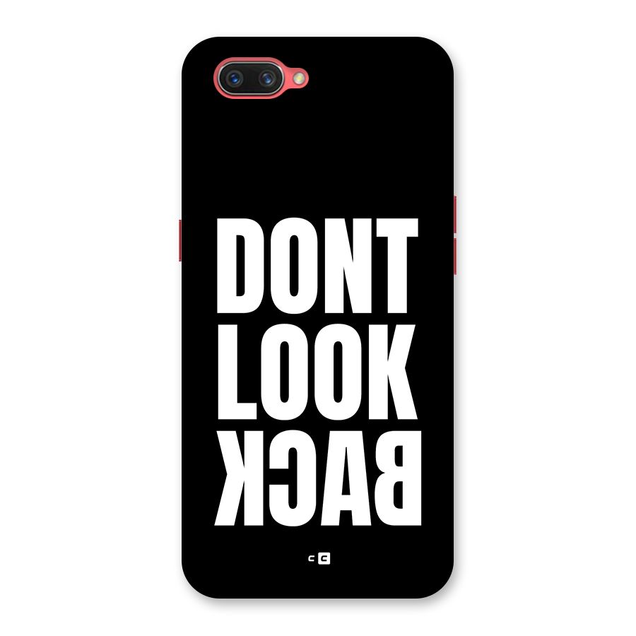 Dont Look Back Back Case for Oppo A3s