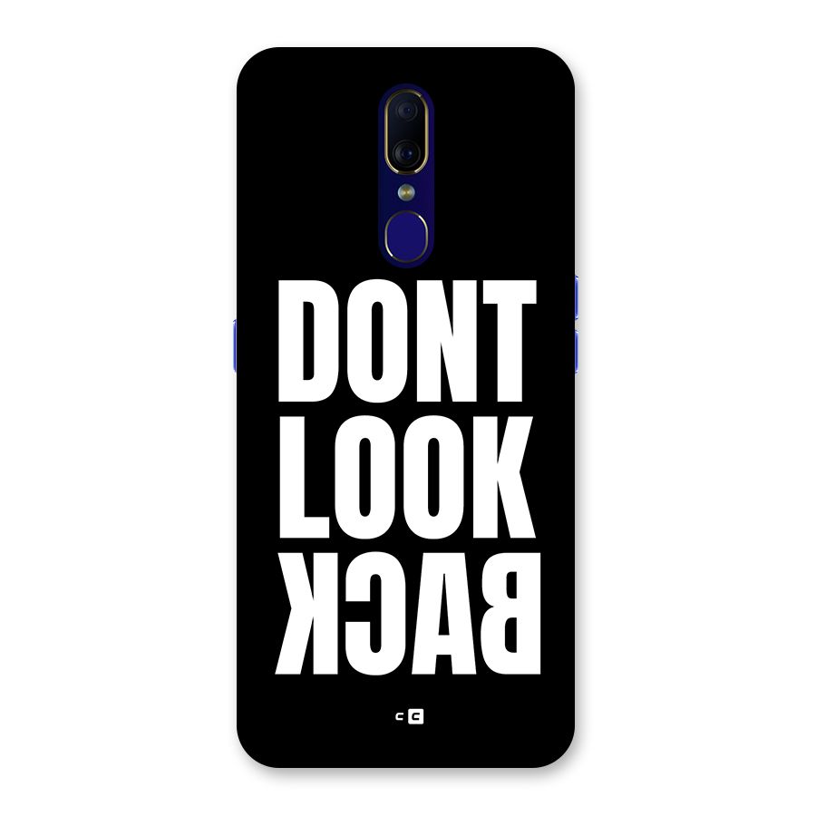 Dont Look Back Back Case for Oppo A9