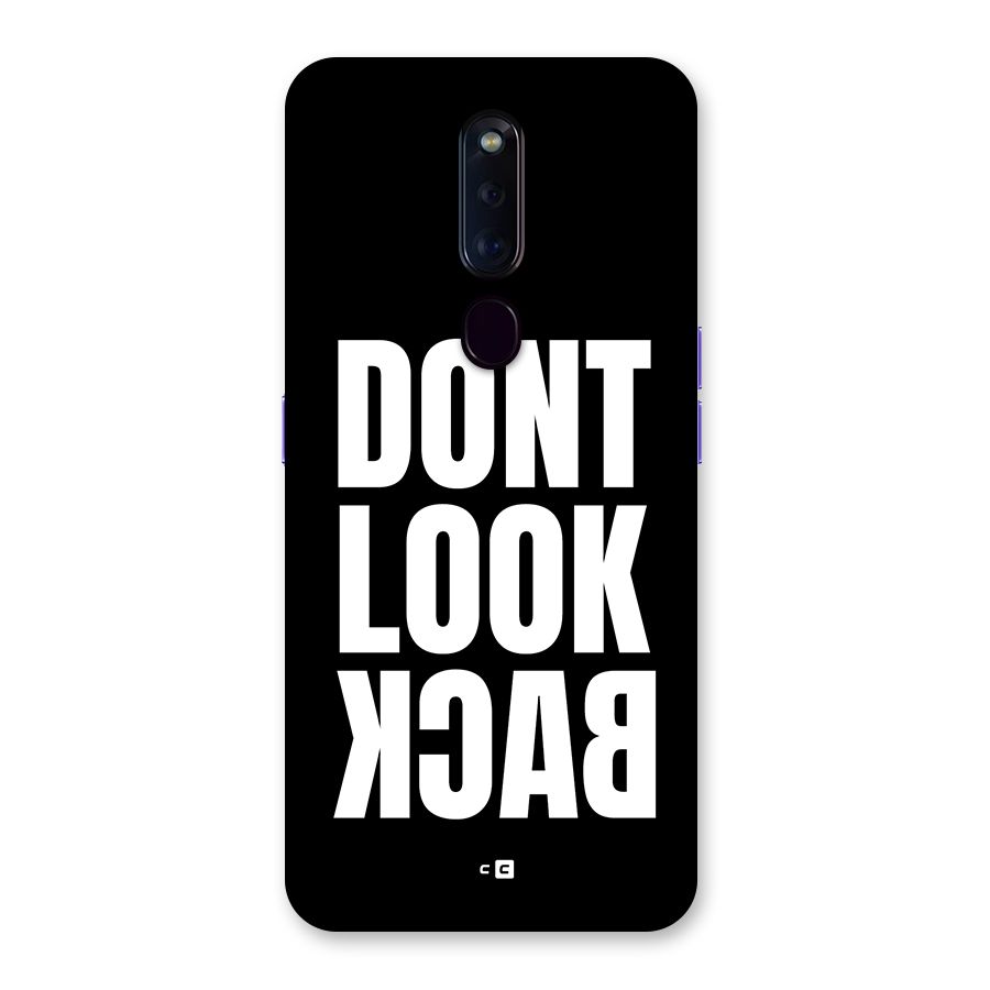 Dont Look Back Back Case for Oppo F11 Pro