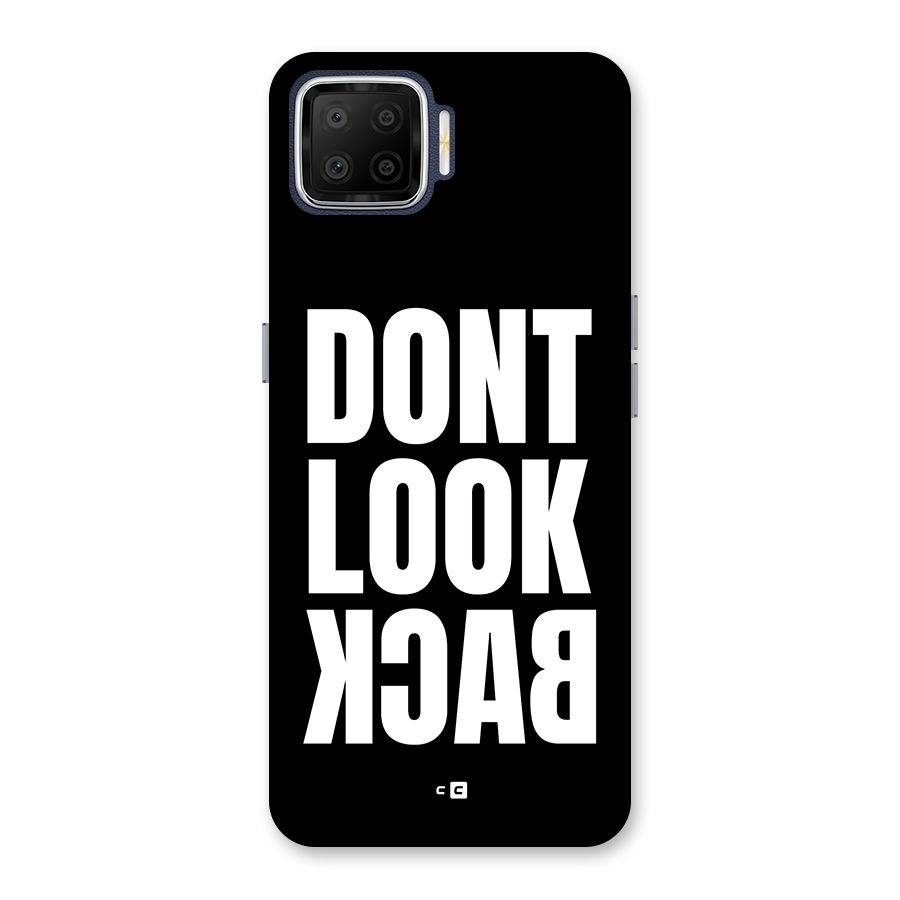 Dont Look Back Back Case for Oppo F17