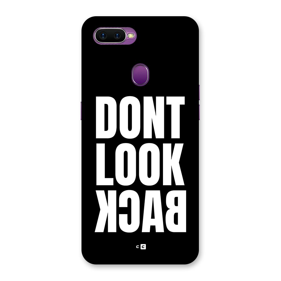 Dont Look Back Back Case for Oppo F9