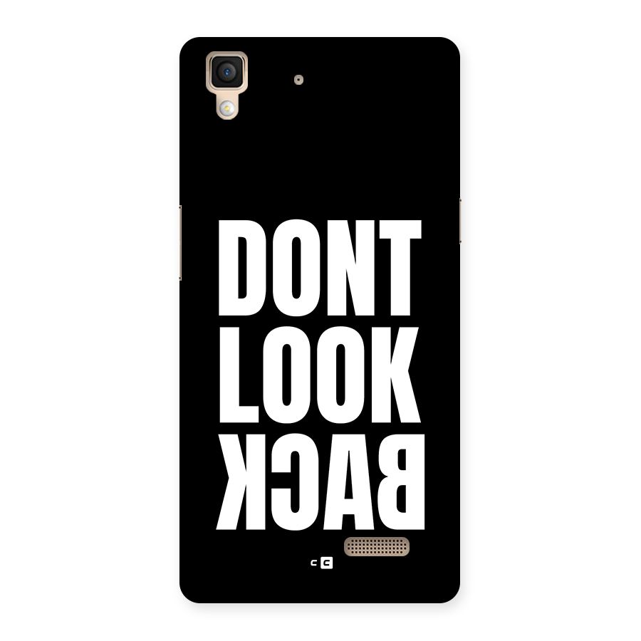 Dont Look Back Back Case for Oppo R7