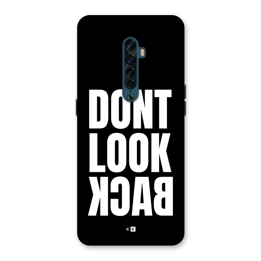 Dont Look Back Back Case for Oppo Reno2