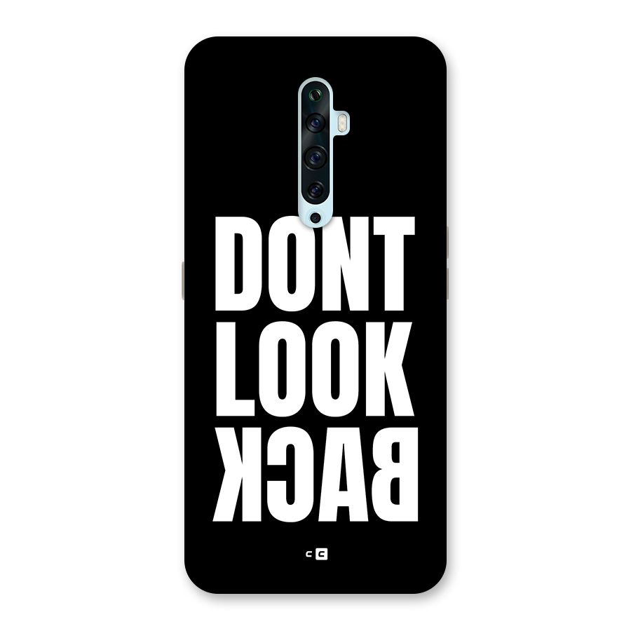 Dont Look Back Back Case for Oppo Reno2 Z