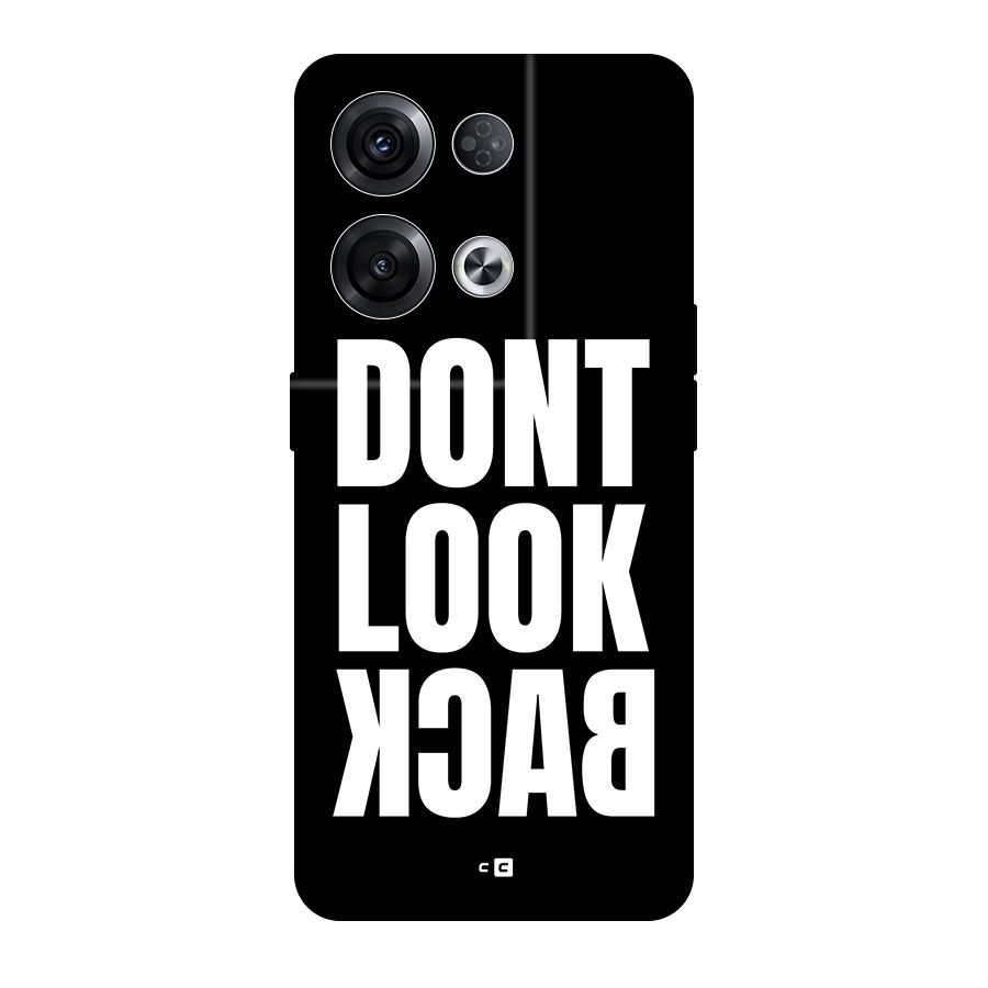 Dont Look Back Back Case for Oppo Reno8 Pro 5G