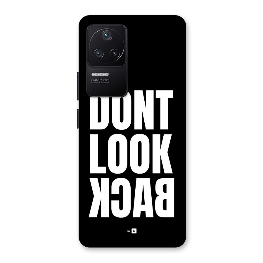 Dont Look Back Back Case for Poco F4 5G