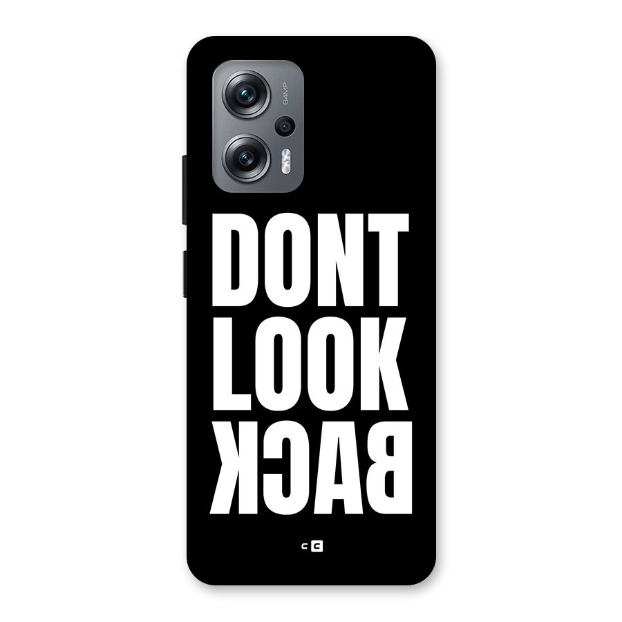 Dont Look Back Back Case for Redmi K50i
