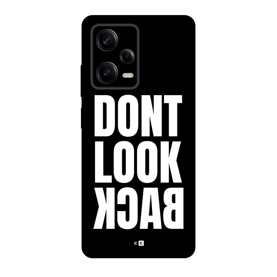 Dont Look Back Back Case for Redmi Note 12 Pro