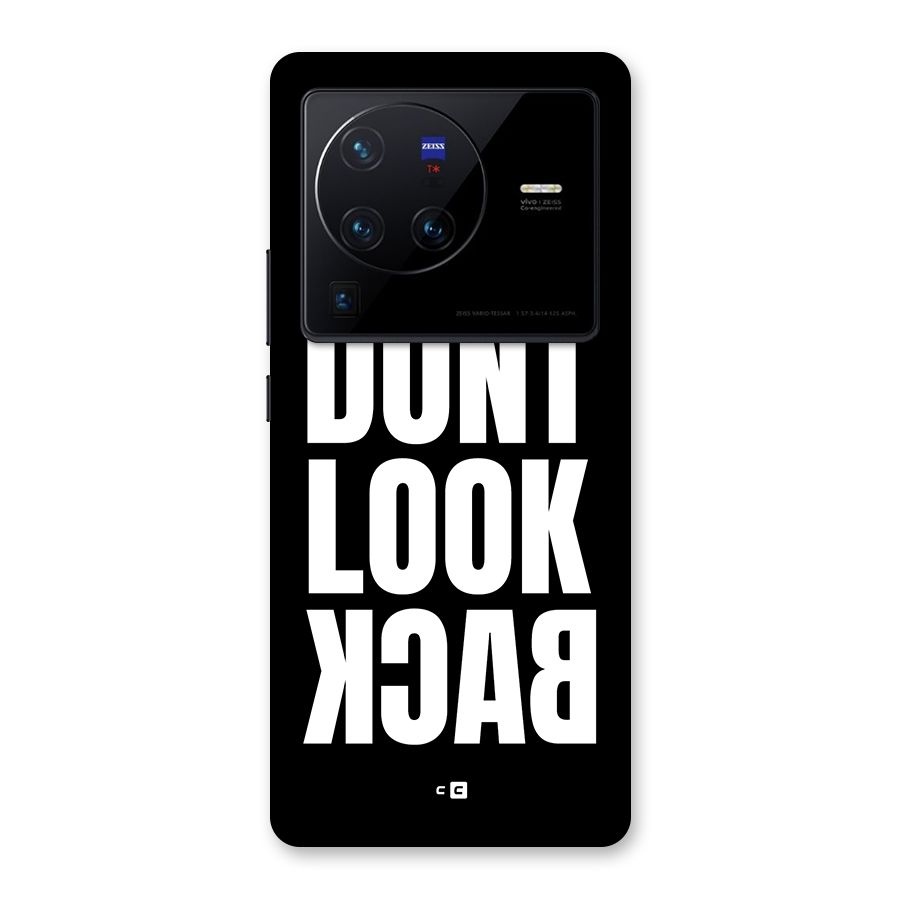Dont Look Back Back Case for Vivo X80 Pro