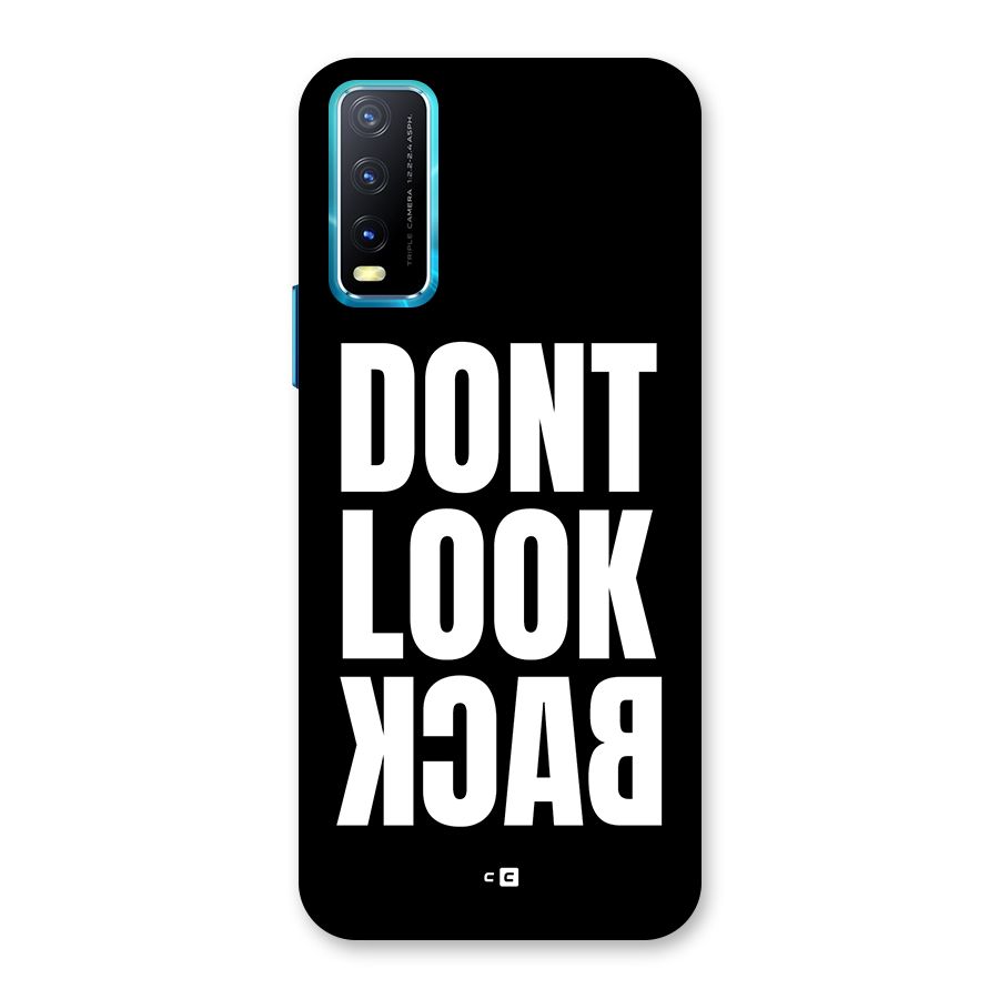 Dont Look Back Back Case for Vivo Y20G