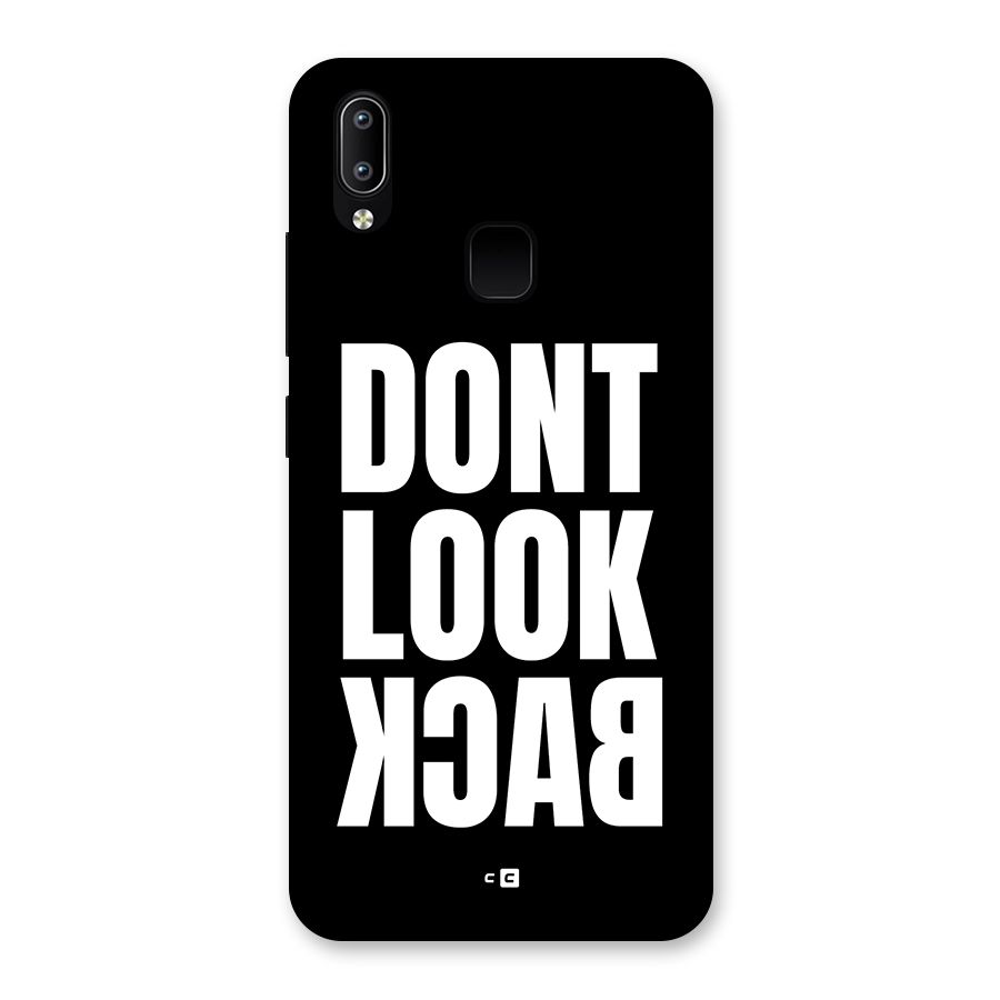 Dont Look Back Back Case for Vivo Y93