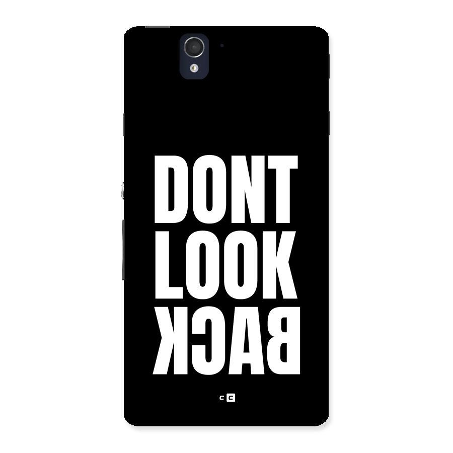 Dont Look Back Back Case for Xperia Z
