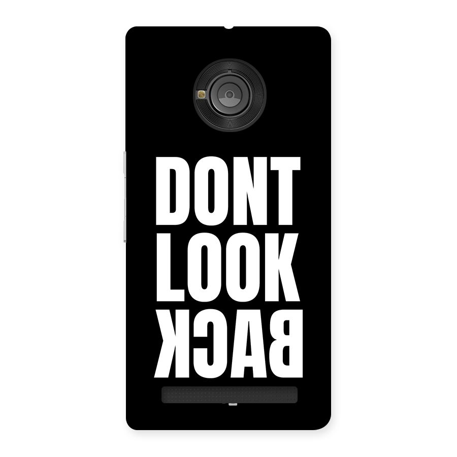 Dont Look Back Back Case for Yunique
