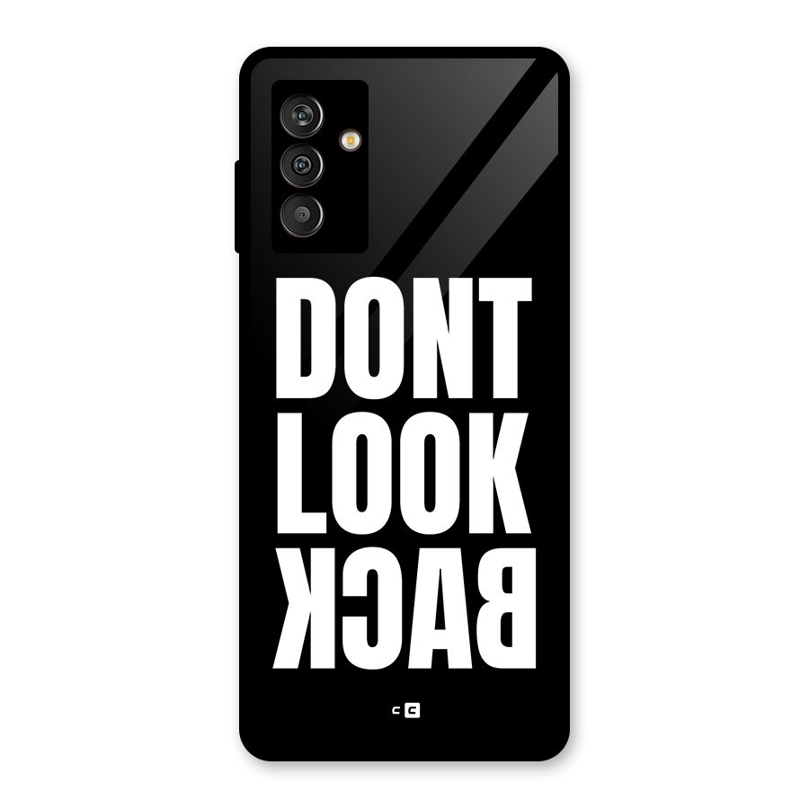 Dont Look Back Glass Back Case for Galaxy M13