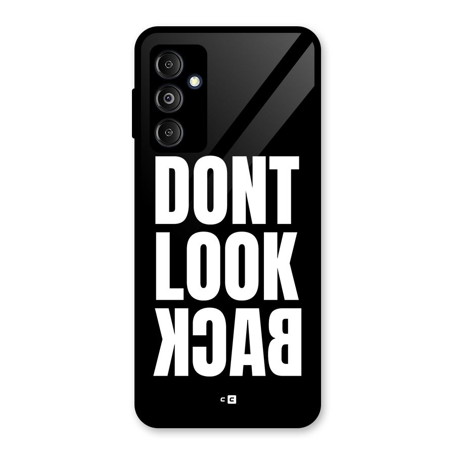 Dont Look Back Glass Back Case for Galaxy M14 5G