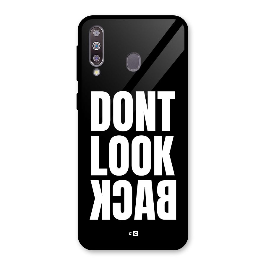 Dont Look Back Glass Back Case for Galaxy M30