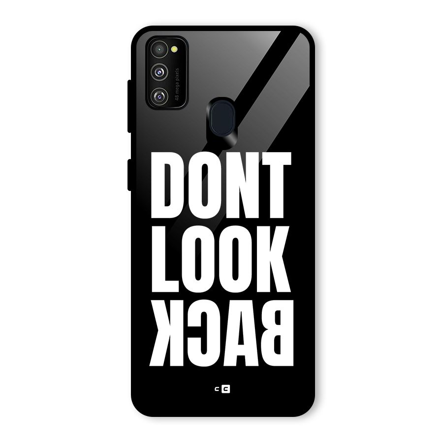 Dont Look Back Glass Back Case for Galaxy M30s