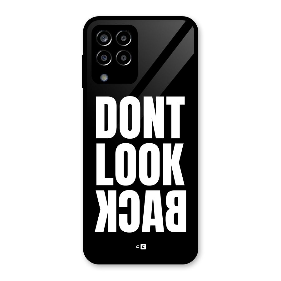 Dont Look Back Glass Back Case for Galaxy M33