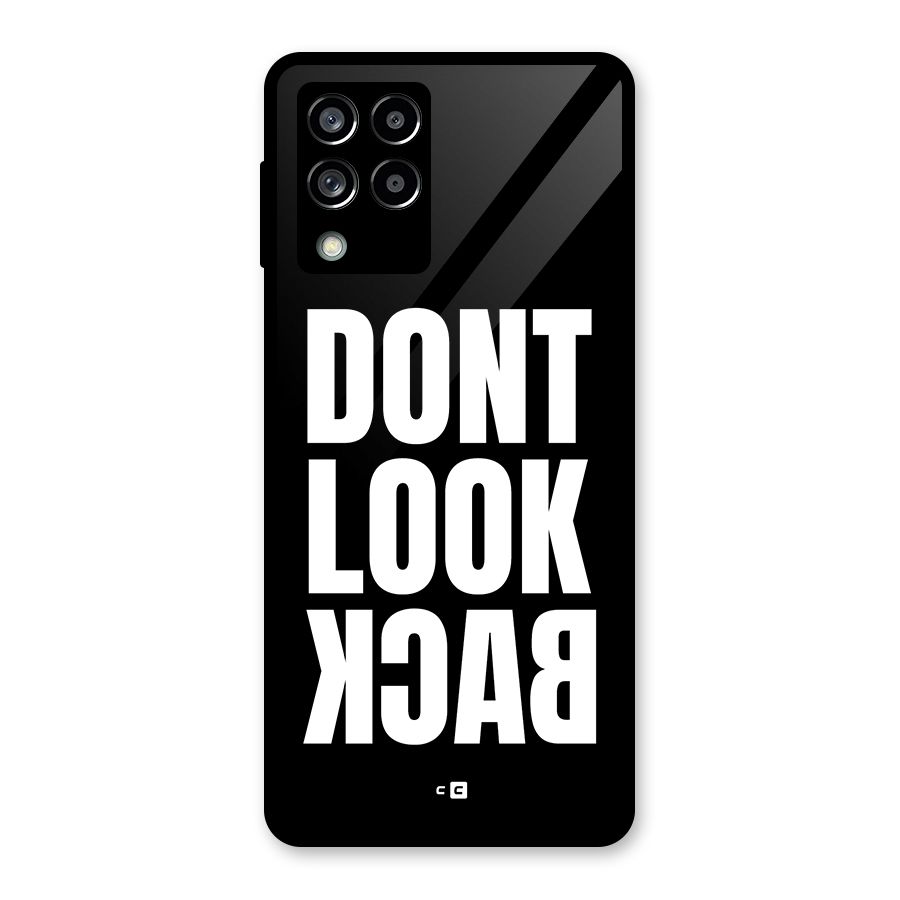 Dont Look Back Glass Back Case for Galaxy M53 5G
