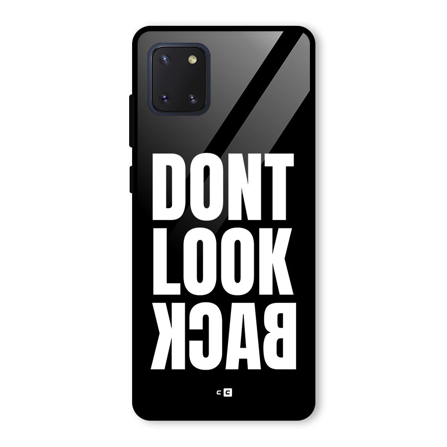 Dont Look Back Glass Back Case for Galaxy Note 10 Lite