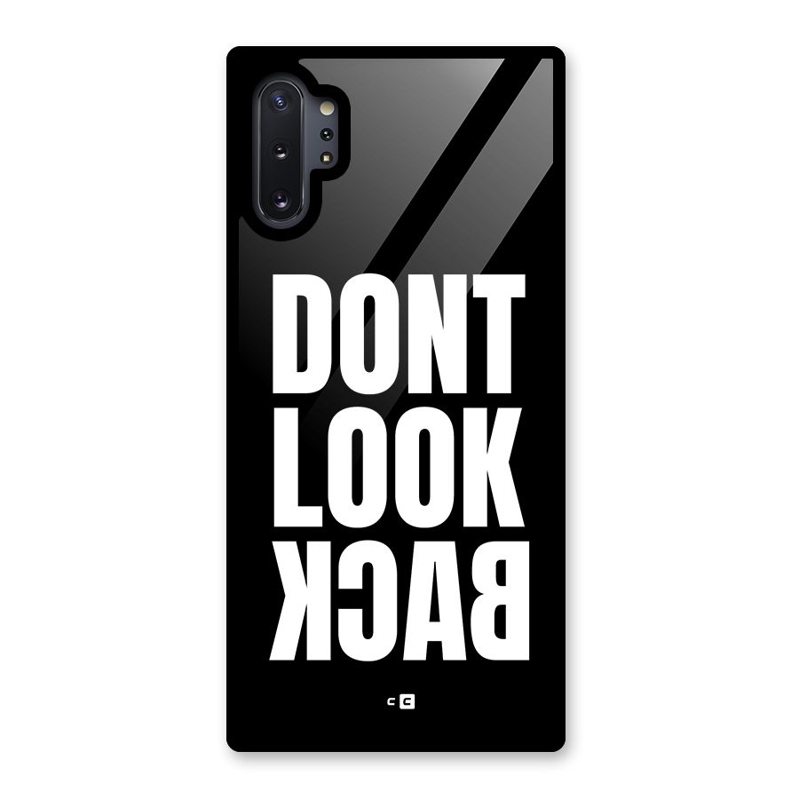 Dont Look Back Glass Back Case for Galaxy Note 10 Plus