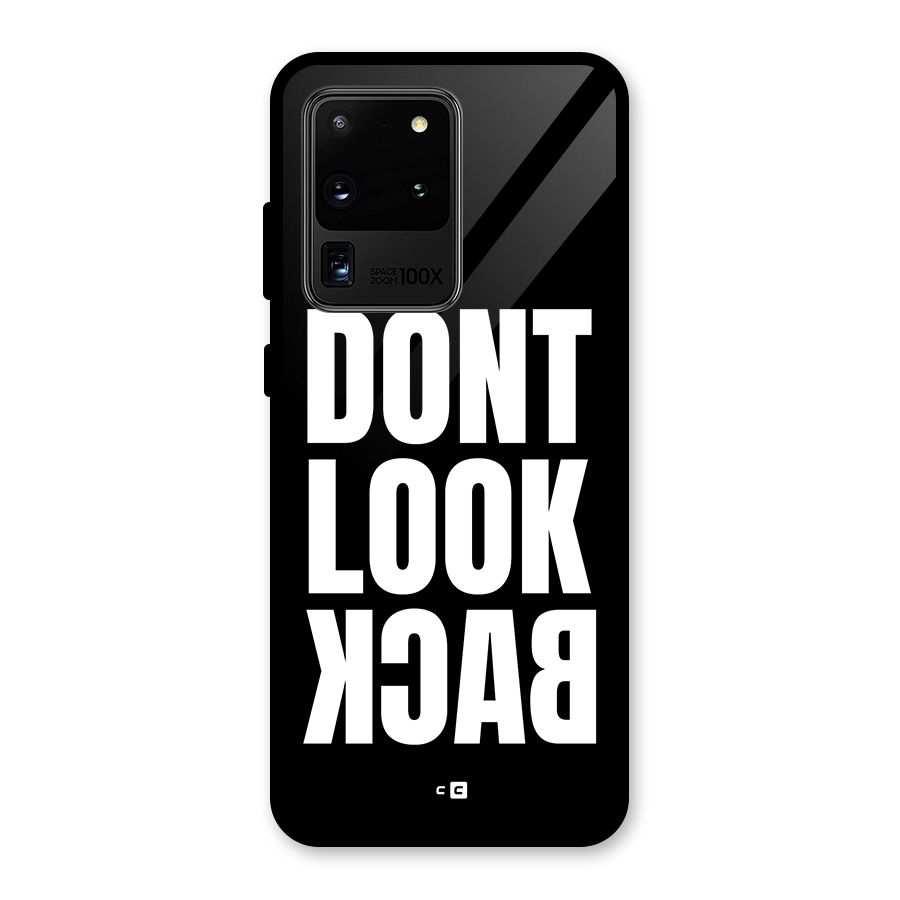 Dont Look Back Glass Back Case for Galaxy S20 Ultra