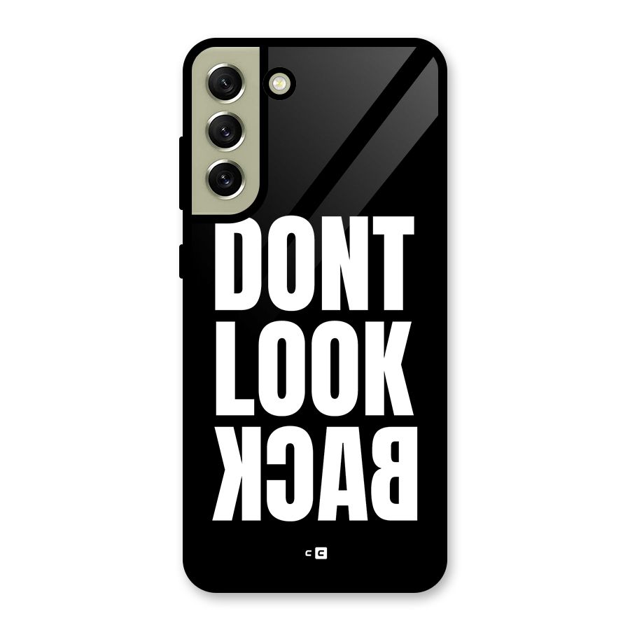 Dont Look Back Glass Back Case for Galaxy S21 FE 5G