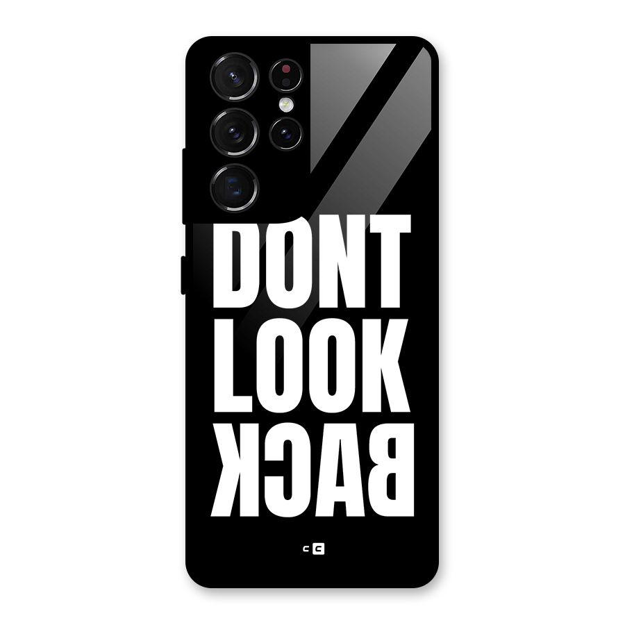 Dont Look Back Glass Back Case for Galaxy S21 Ultra 5G
