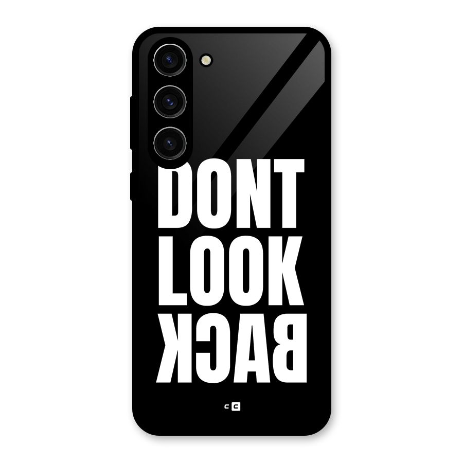 Dont Look Back Glass Back Case for Galaxy S23 Plus