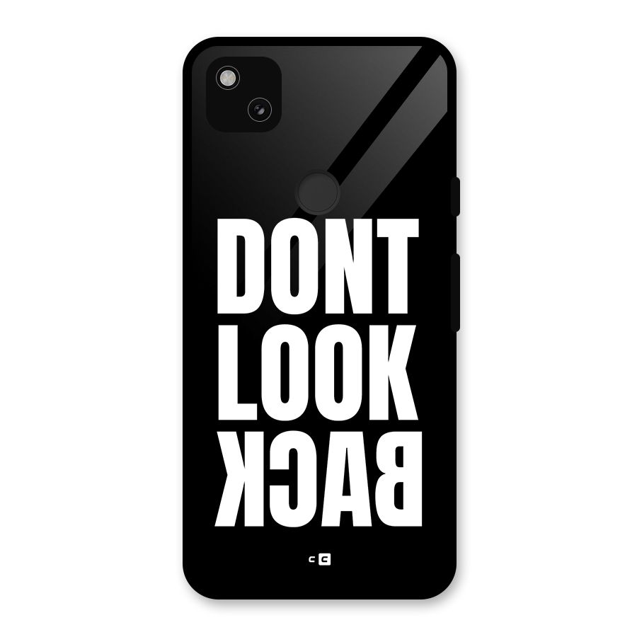 Dont Look Back Glass Back Case for Google Pixel 4a