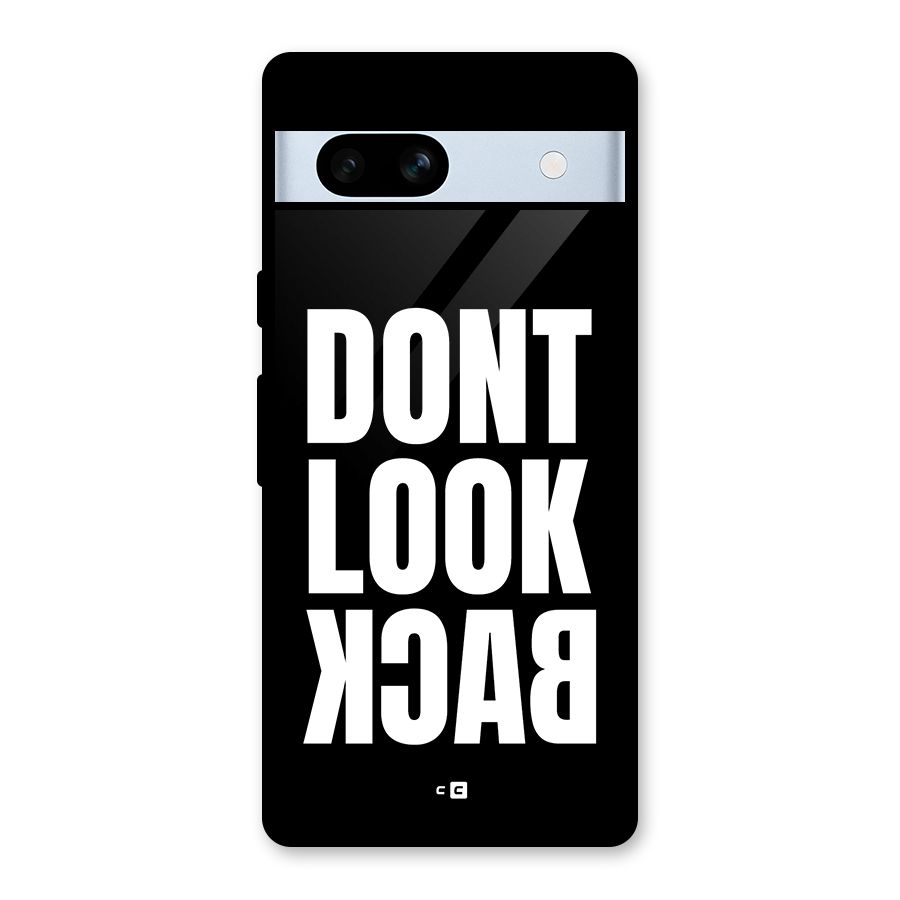 Dont Look Back Glass Back Case for Google Pixel 7a