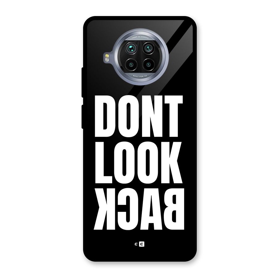 Dont Look Back Glass Back Case for Mi 10i