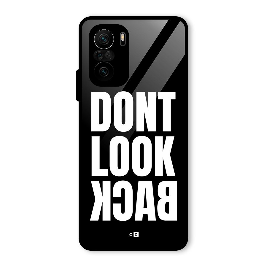 Dont Look Back Glass Back Case for Mi 11X Pro