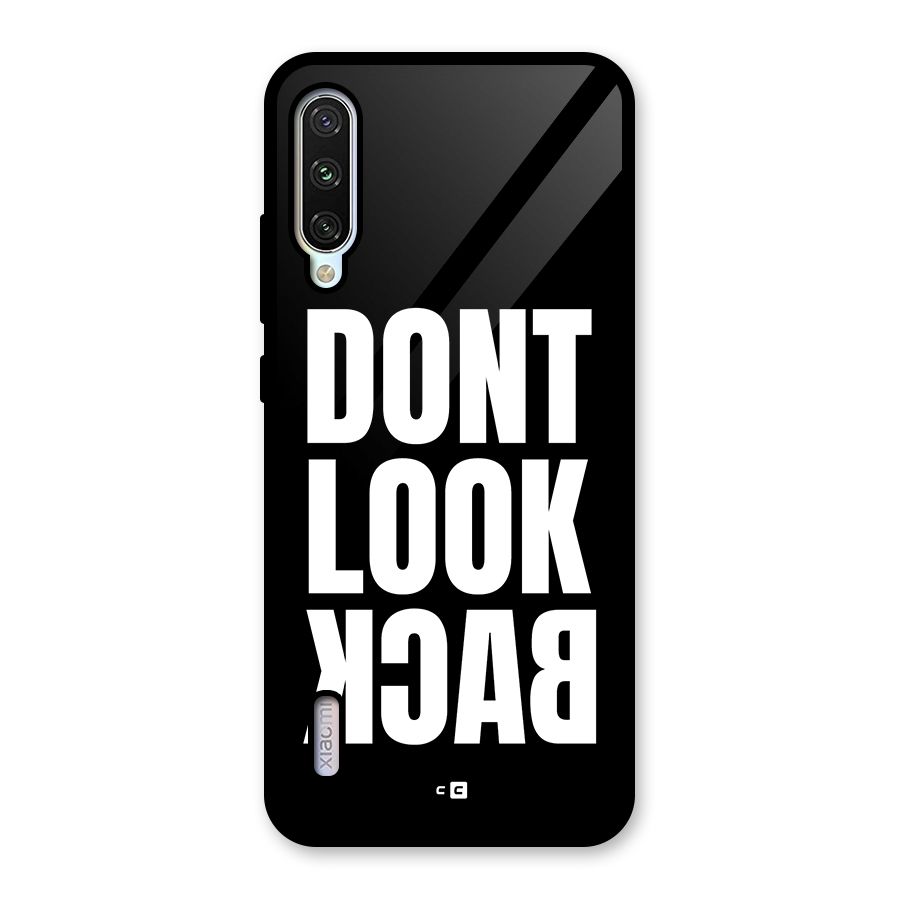 Dont Look Back Glass Back Case for Mi A3