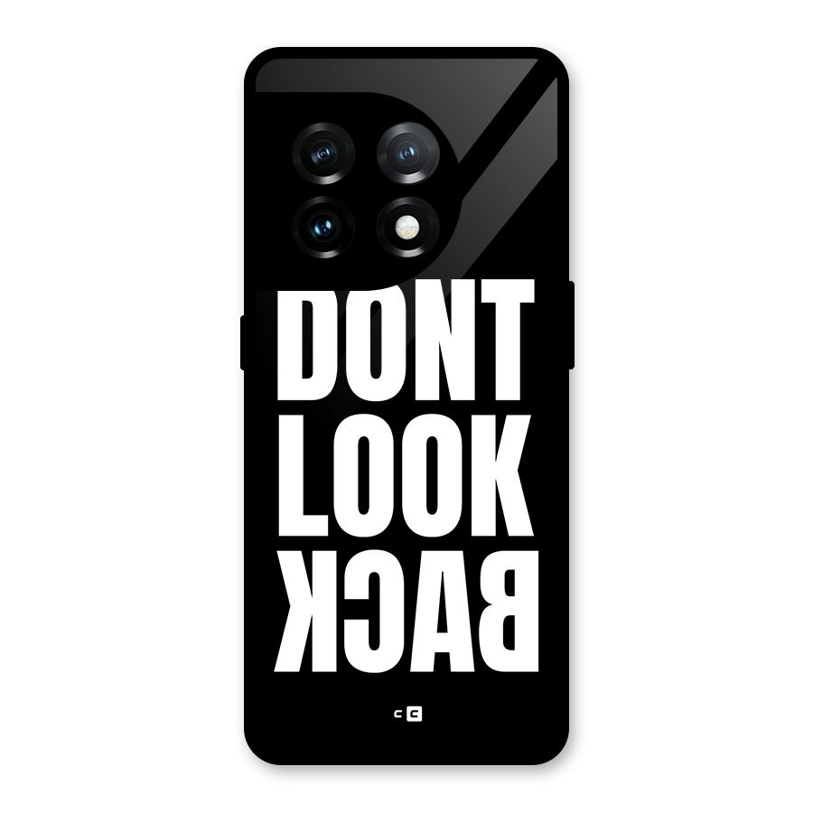 Dont Look Back Glass Back Case for OnePlus 11