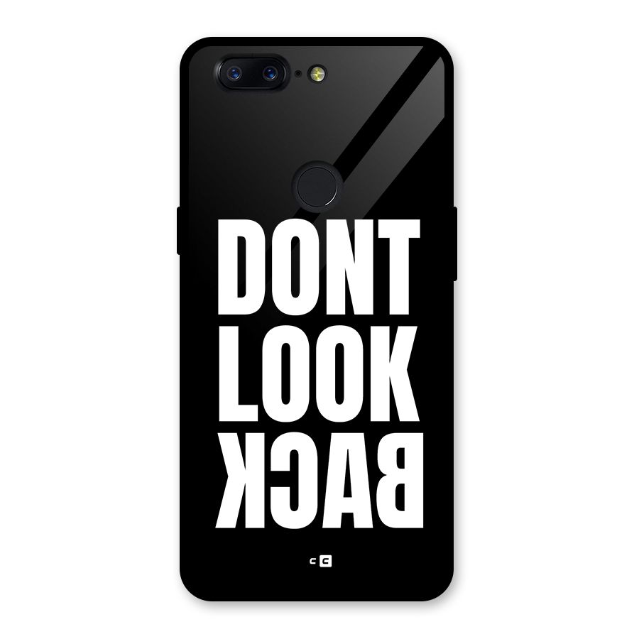 Dont Look Back Glass Back Case for OnePlus 5T