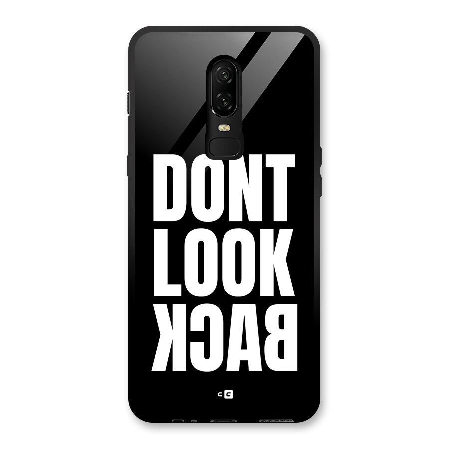 Dont Look Back Glass Back Case for OnePlus 6