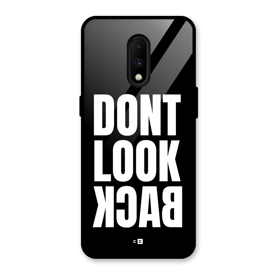 Dont Look Back Glass Back Case for OnePlus 7